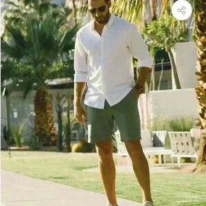 Swet Tailor Men’s The Everyday Chino Short Olive Green